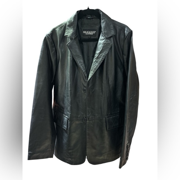Milwaukee Leather Men's Black Jacket - Picture 1 of 5